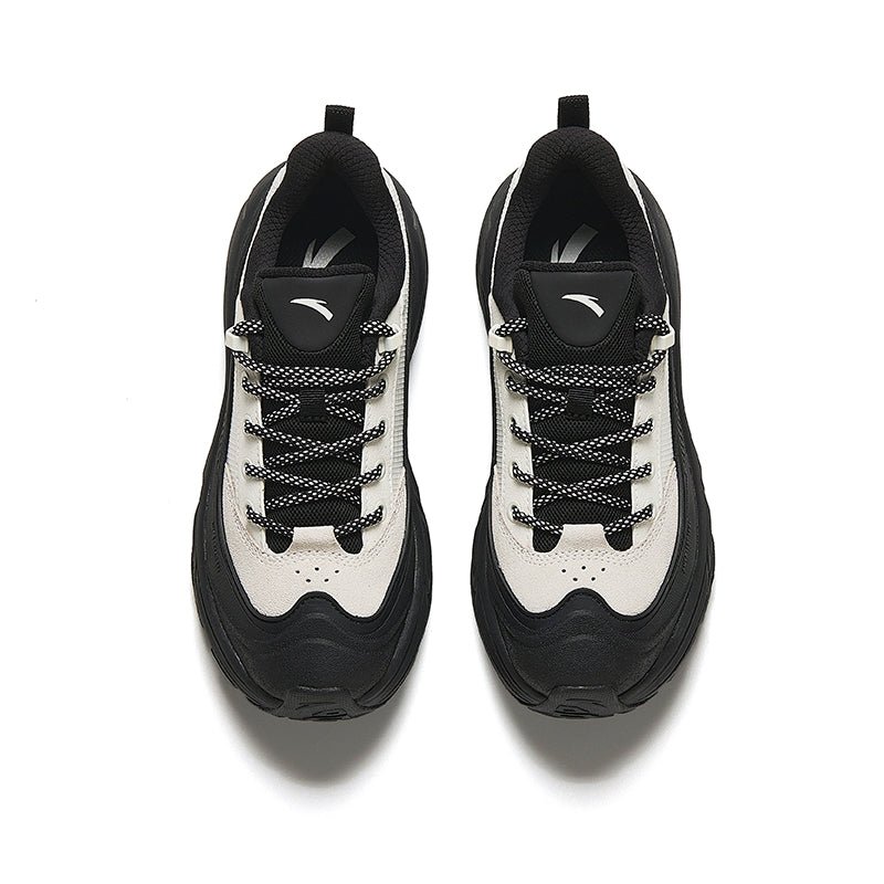 (WMNS) ANTA Life Series Sneakers 'Black' 922418849-5 - Image 3