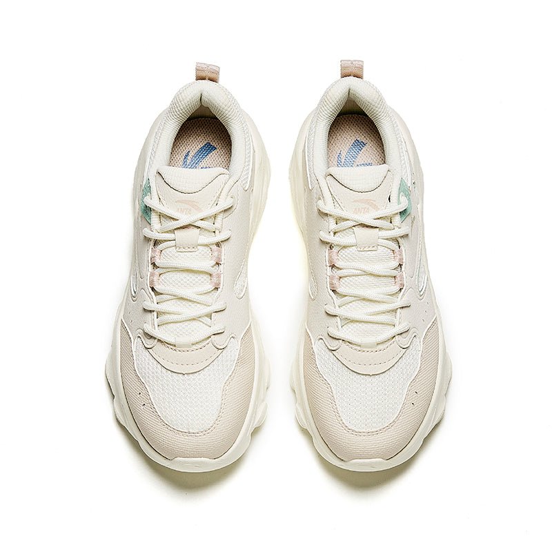 (WMNS) ANTA Life Series Sneakers 'Beige' 922418893-2 - Image 3