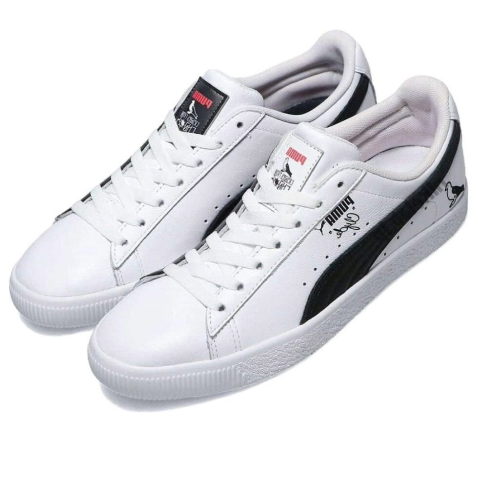 PUMA Clyde Staple x Footlocker Create From Chaos 'White Black' 932435-01 - Image 2