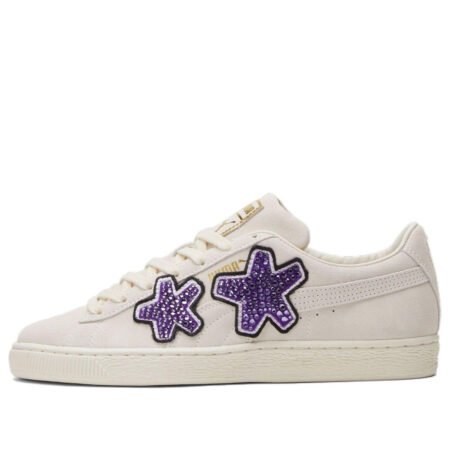 PUMA Swarovski x 100Wolves x Suede Studio 'Whisper White' 933470-01