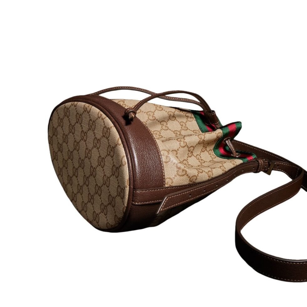 (WMNS) Gucci Venice Small Bucket Bag 'Sand Brown' A002GW-FAF79-8547 - Image 5