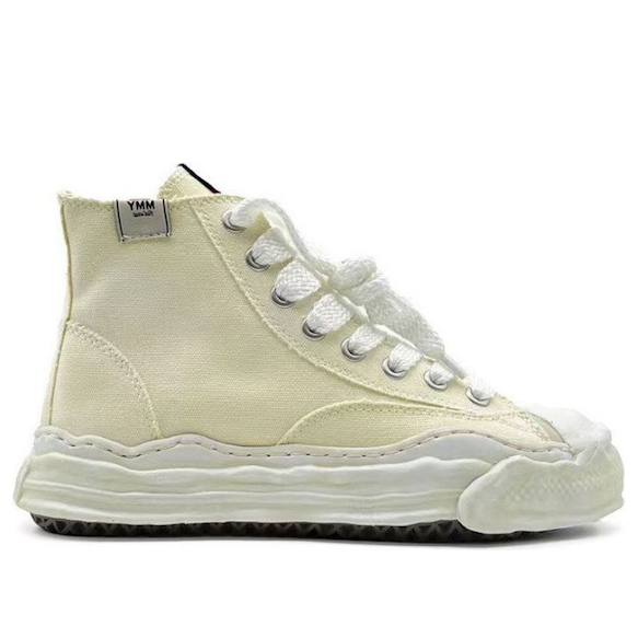 Maison MIHARA YASUHIRO OG OVER DYE HITOP 'Beige' A05FW705-BEIGE - Image 2