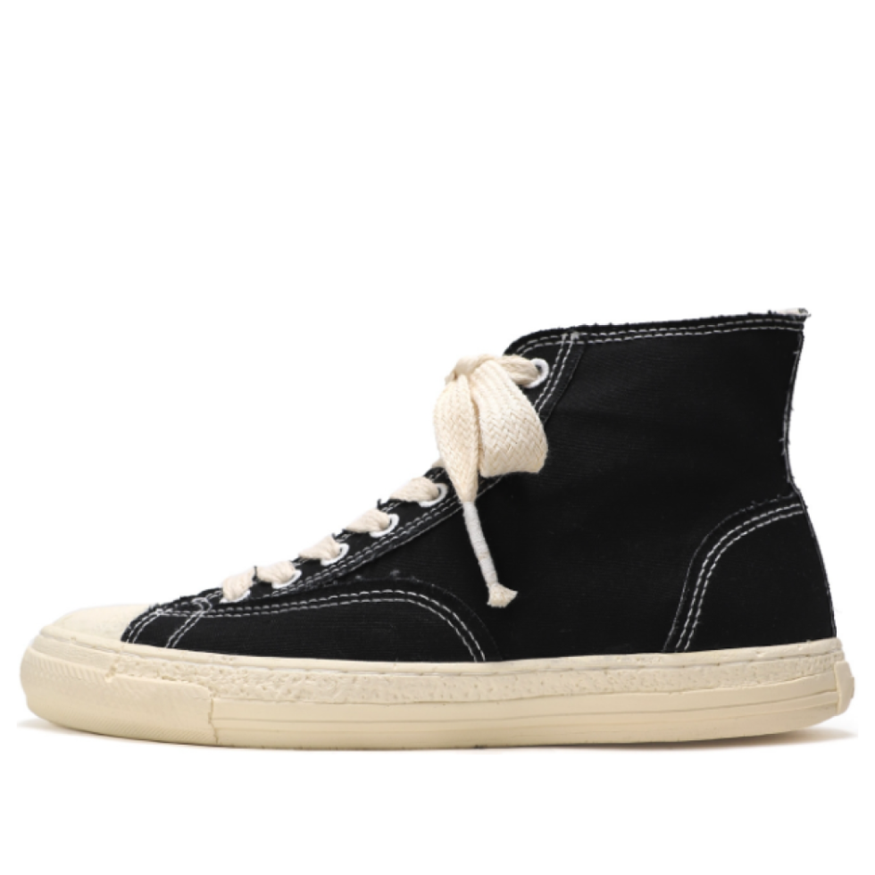 Maison MIHARA YASUHIRO PAST Sole High-top Sneaker 'Black' A06FW501-BLK