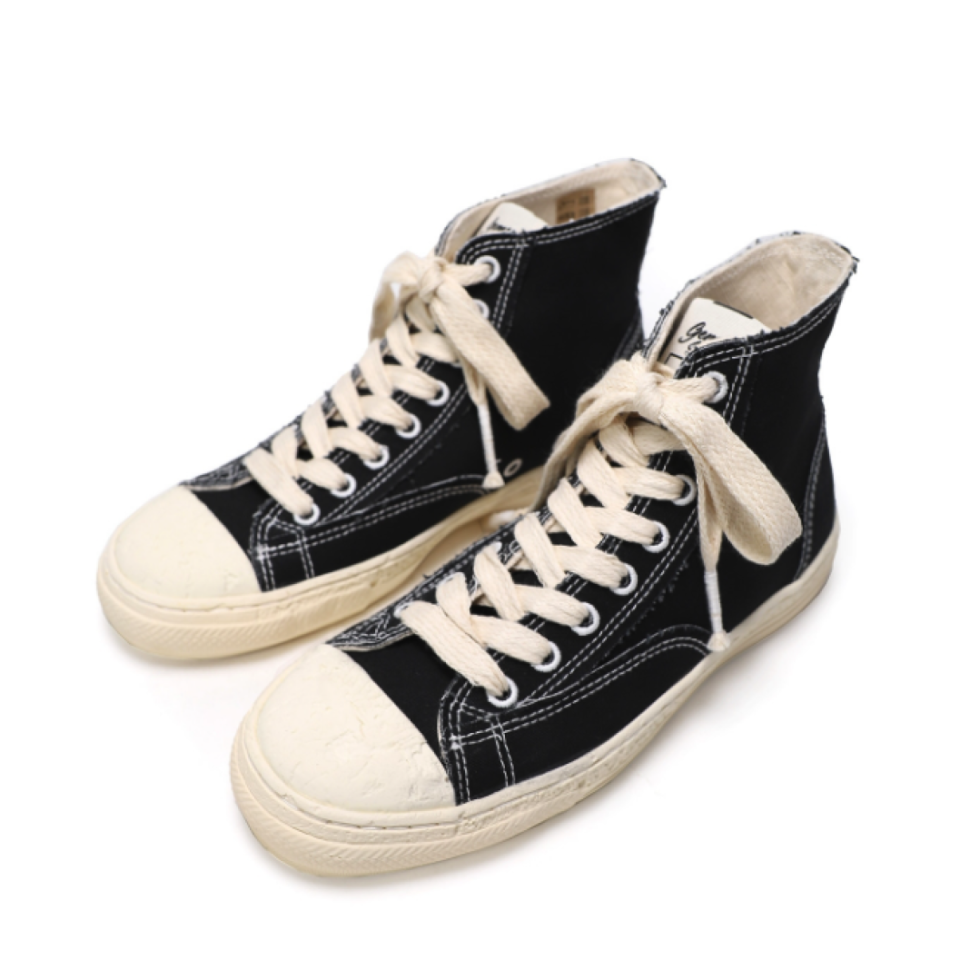 Maison MIHARA YASUHIRO PAST Sole High-top Sneaker 'Black' A06FW501-BLK - Image 2