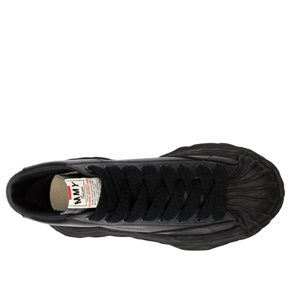 Maison MIHARA YASUHIRO BLAKEY OG Sole Leather High-top 'Black' A06FW701-BLACK - Image 4