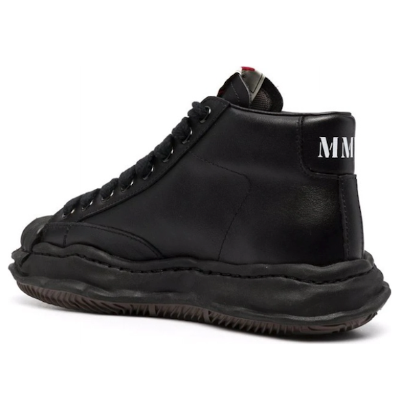Maison MIHARA YASUHIRO BLAKEY OG Sole Leather High-top 'Black' A06FW701-BLACK - Image 5