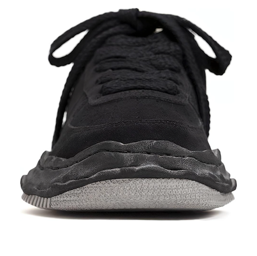 Maison MIHARA YASUHIRO Wayne Brushed Suede Low 'Black' A09FW715-BLACK - Image 3