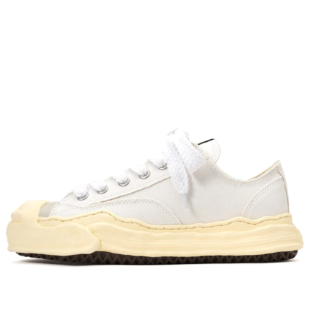 Maison MIHARA YASUHIRO HANK VL OG Sole Canvas Low-top Sneaker 'White' A09FW734-WHT