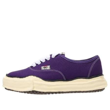 Maison MIHARA YASUHIRO Baker OG Sole OD Canvas Low 'Purple' A09FW735-PURPLE