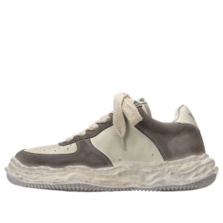 Maison MIHARA YASUHIRO Wayne OG Sole DR Leather Low 'Grey' A10FW710-GREY