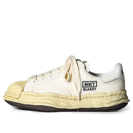 Maison MIHARA YASUHIRO Blakey VL OG Sole Canvas Low 'White' A11FW716-WHITE
