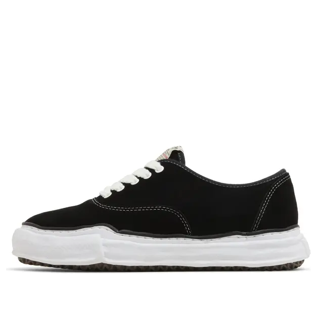 Maison MIHARA YASUHIRO Baker OG Sole Suede Low 'Black' A11FW720-BLACK - Image 2