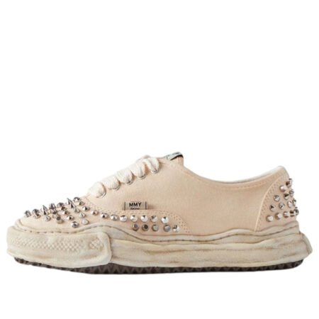 Maison MIHARA YASUHIRO Baker OG Sole Studded Canvas Low 'White' A13FW736-WHT