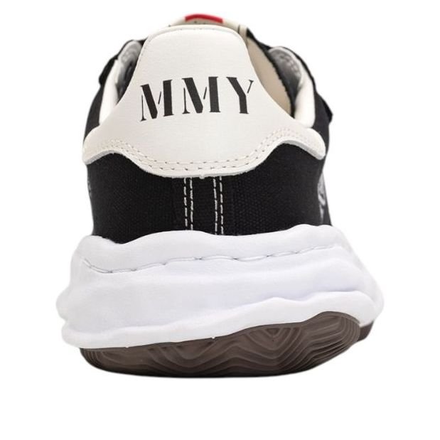 Maison MIHARA YASUHIRO Blakey OG Sole Canvas Low Velcro 'Black' A14FW741-BLK - Image 4