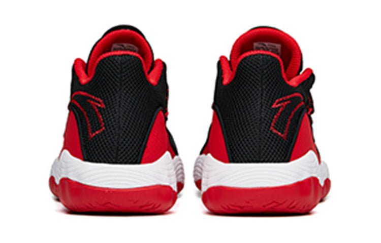 (GS) ANTA Basketball Shoes 'Black Red White' A312121129-3 - Image 5