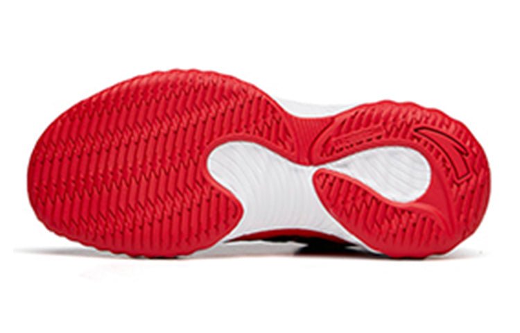 (GS) ANTA Basketball Shoes 'Black Red White' A312121129-3 - Image 6