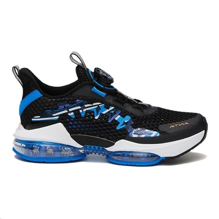 (GS) ANTA Running Series Sneakers 'Black Blue' A312325588H-3 - Image 2