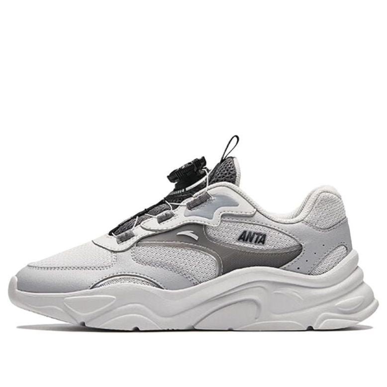 (GS) ANTA Running Series Sneakers 'White Grey Black' A312418801-3