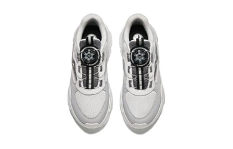 (GS) ANTA Running Series Sneakers 'White Grey Black' A312418801-3 - Image 3