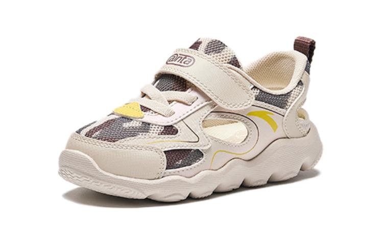 (TD) ANTA Baby Walking Sandals 'Beige Grey Yellow' A312420010-1 - Image 2