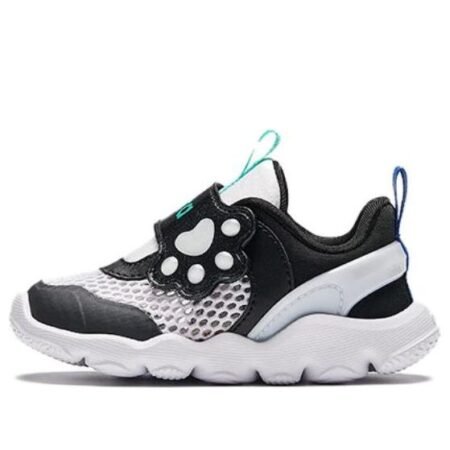 (TD) ANTA Baby Walking Shoes 'White Black Teal' A312420021-1