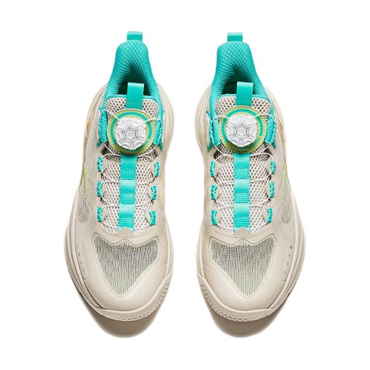 (GS) ANTA Klay Thompson Basketball Shoes 'Beige Teal' A312421107-4 - Image 2