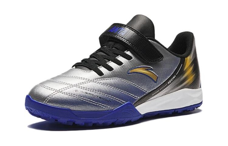 (GS) ANTA Soccer Shoes 'Silver' A312422288-1 - Image 2