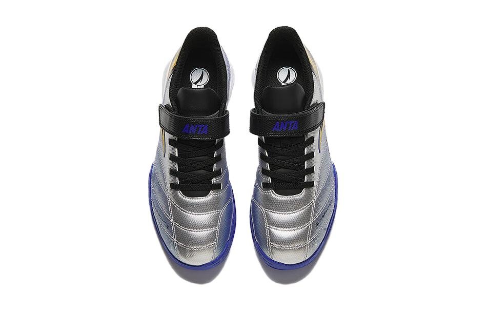 (GS) ANTA Soccer Shoes 'Silver' A312422288-1 - Image 3