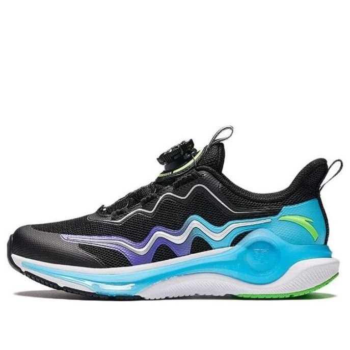 (GS) ANTA Running Series Sneakers 'Black Blue' A312425511-2