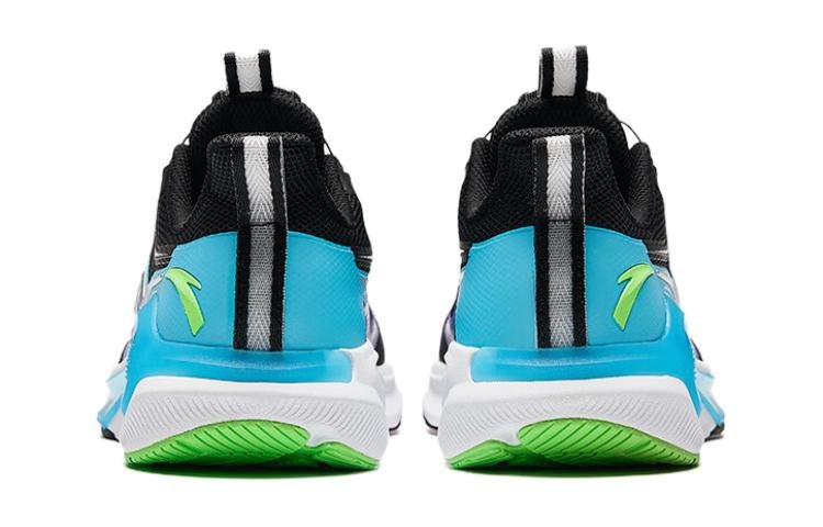 (GS) ANTA Running Series Sneakers 'Black Blue' A312425511-2 - Image 4