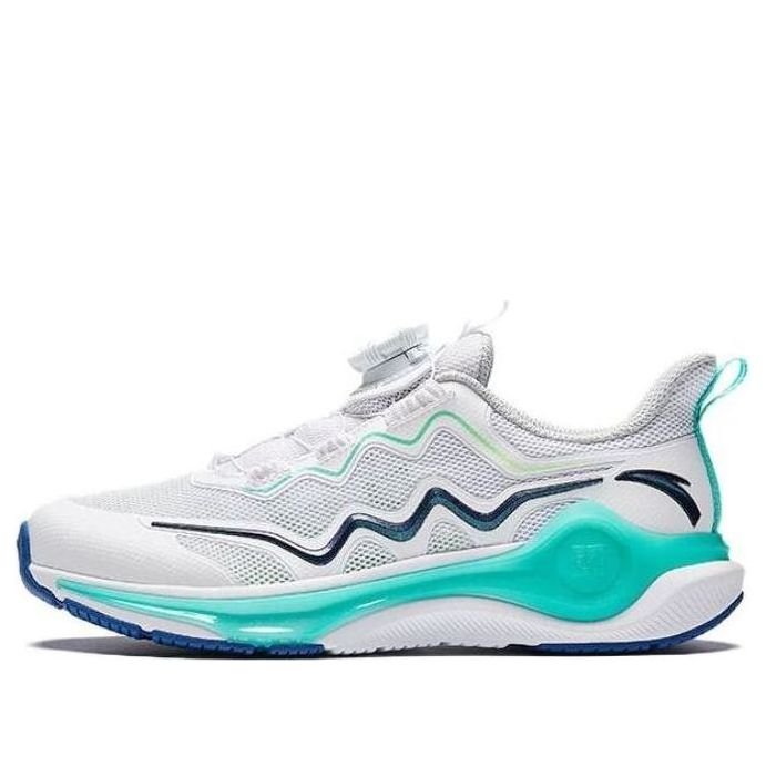 (GS) ANTA Running Series Sneakers 'White Teal' A312425511-3