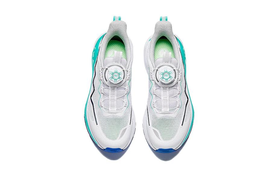 (GS) ANTA Running Series Sneakers 'White Teal' A312425511-3 - Image 3