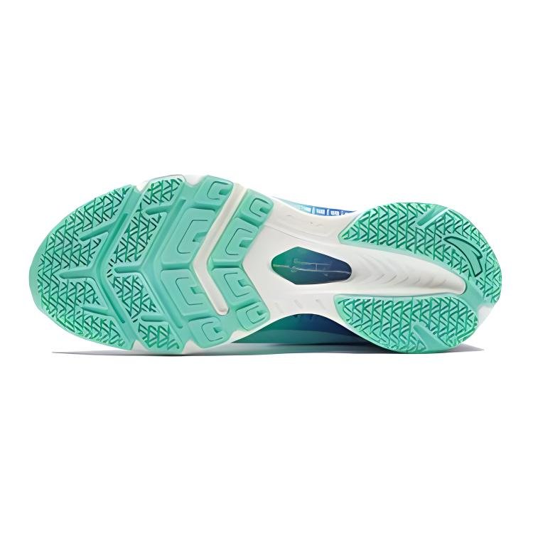 (GS) ANTA Running Series Sneakers 'White Blue Green' A312425577-2 - Image 6
