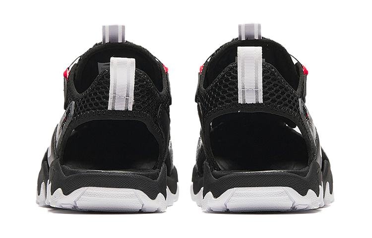 (GS) ANTA Outdoor Sandals 'Black Silver White' A312426909-2 - Image 3