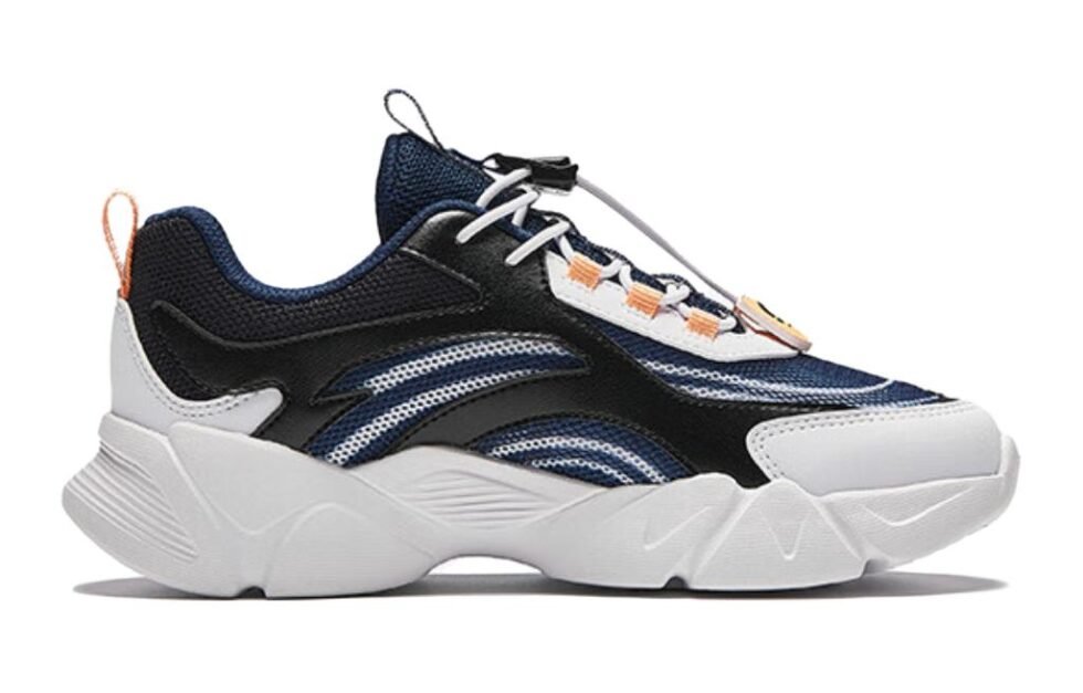 (GS) ANTA Running Series Sneakers 'Blue Black White' A312428805-1 - Image 2