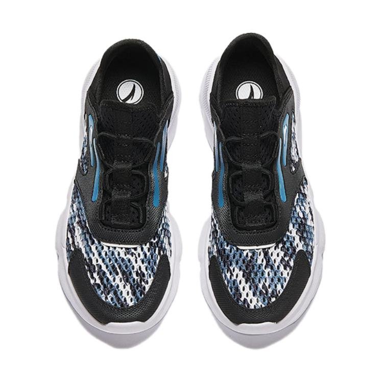 (GS) ANTA Running Series Sneakers 'Black Blue' A312428821-3 - Image 3