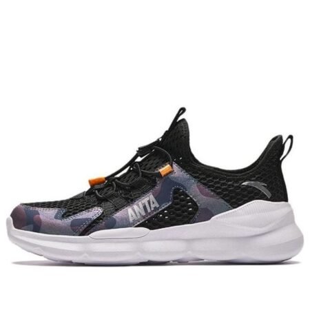 (GS) ANTA Casual Shoes 'Black Silver' A312428862-5