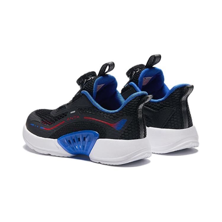 (PS) ANTA Running Series Sneakers 'Black Blue Red' A312429904-3 - Image 3