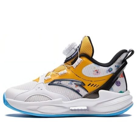 (PS) ANTA Basketball Shoes 'White Yellow Blue' A312429909-2