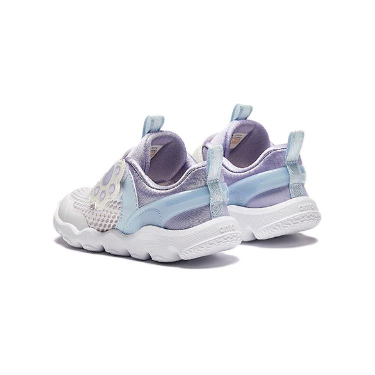 (TD) ANTA Running Series Sneakers Velcro 'White Purple Blue' A322420021-1 - Image 3