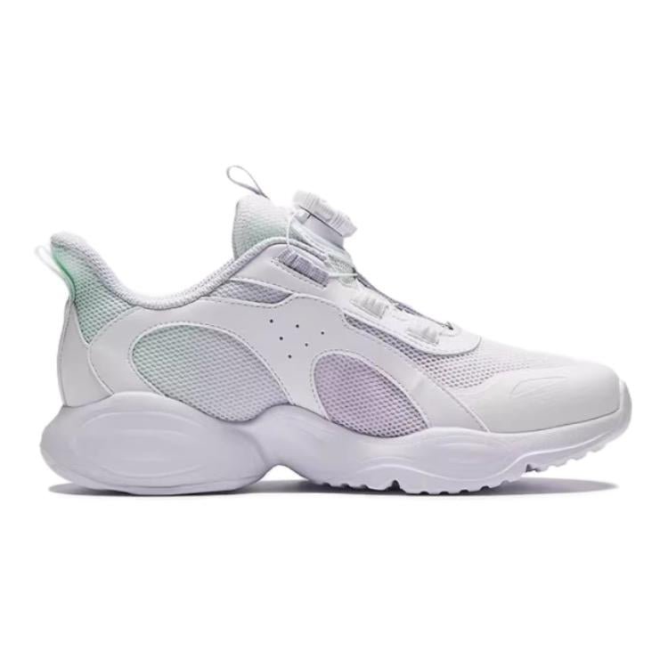 (GS) ANTA Running Series Sneakers 'White Purple' A322425536-3 - Image 2