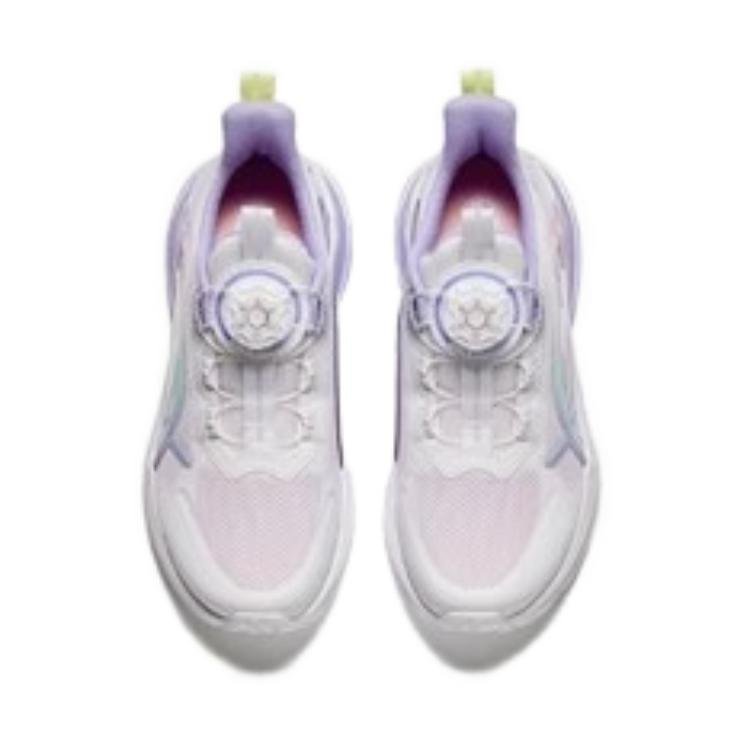 (GS) ANTA Running Series Sneakers 'White Purple Pink' A322425541-3 - Image 3