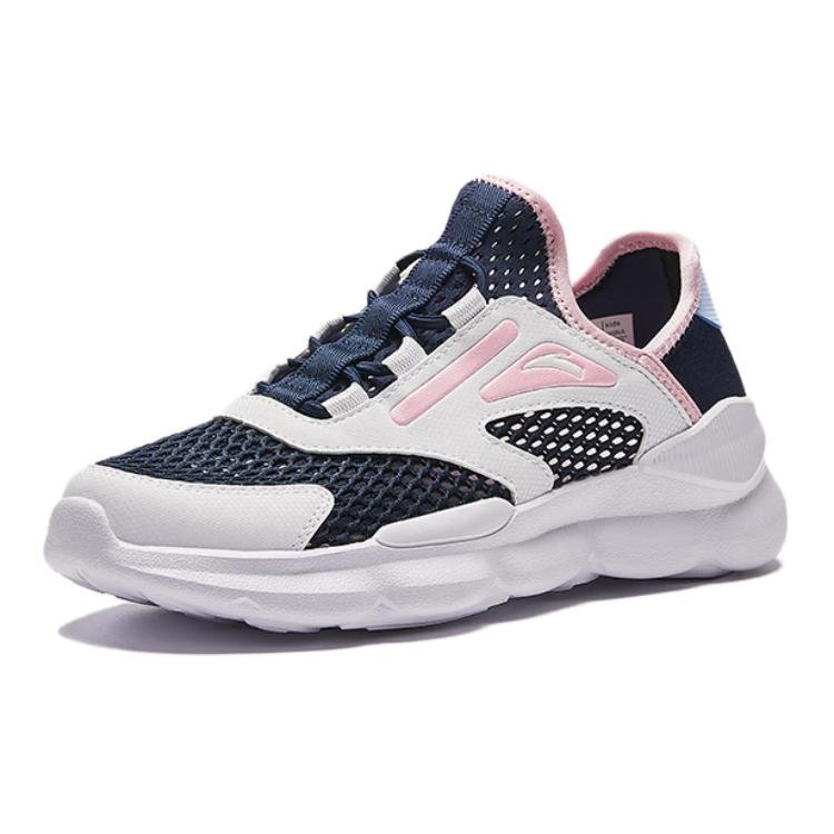 (GS) ANTA Running Series Sneakers 'White Black Pink' A322428821-1 - Image 2