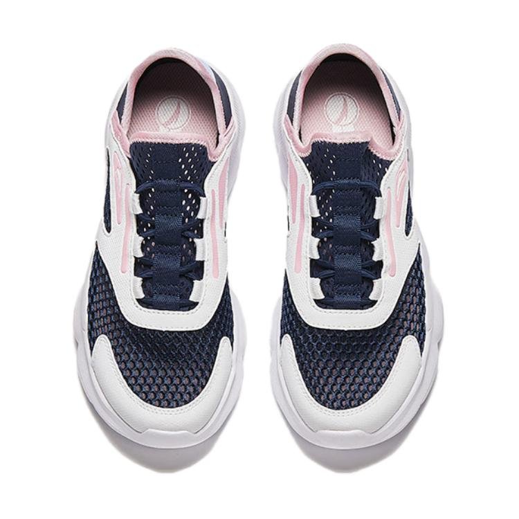 (GS) ANTA Running Series Sneakers 'White Black Pink' A322428821-1 - Image 4