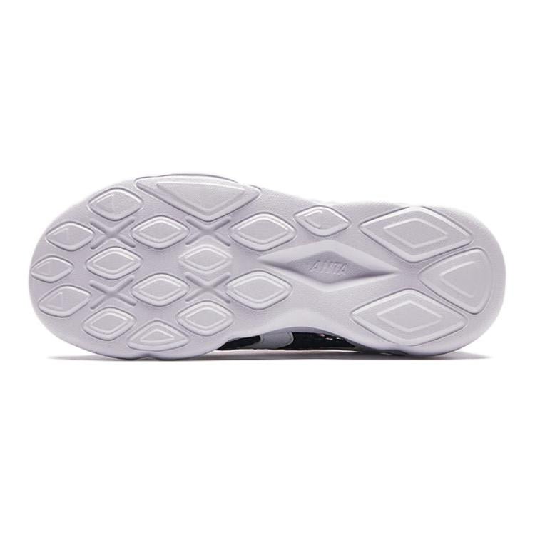 (GS) ANTA Running Series Sneakers 'White Black Pink' A322428821-1 - Image 5