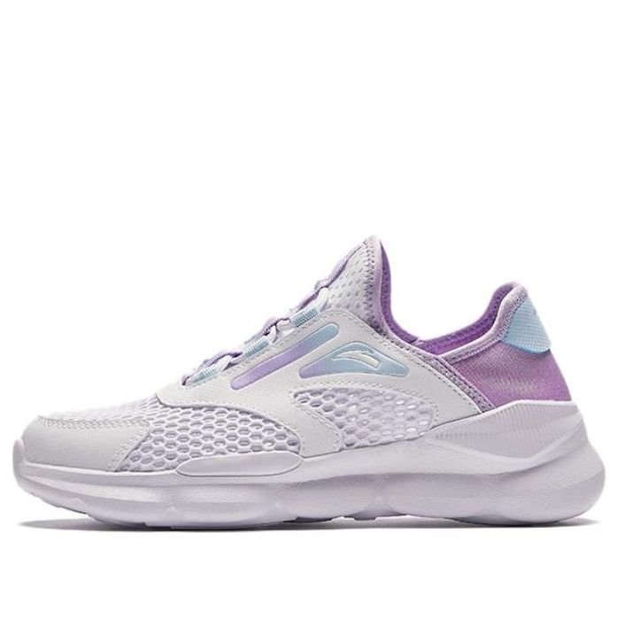 (GS) ANTA Running Series Sneakers 'White Purple' A322428821-3