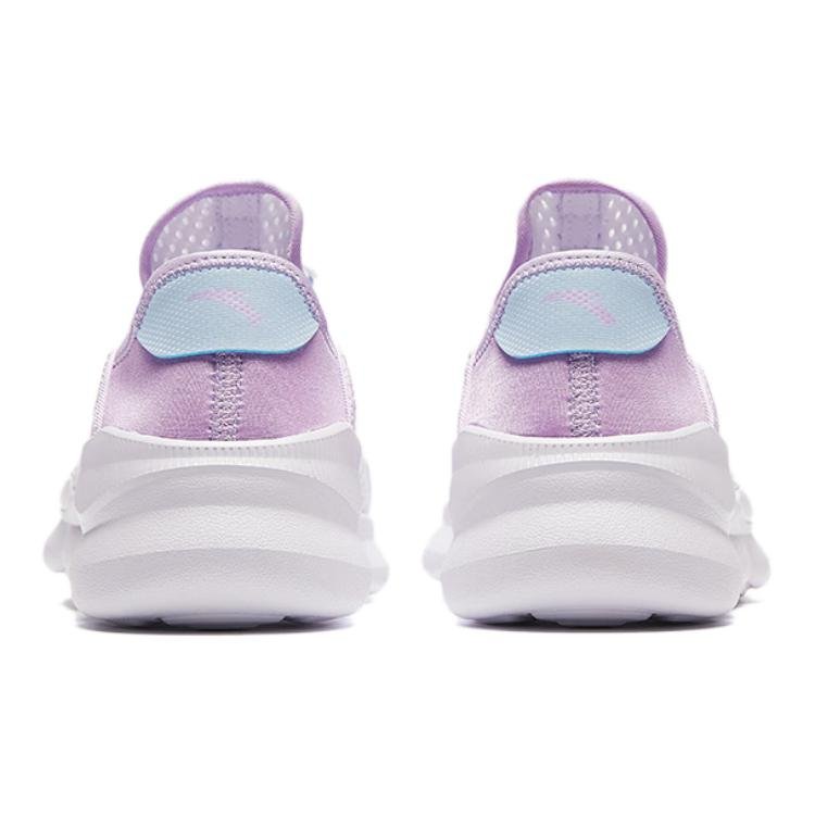 (GS) ANTA Running Series Sneakers 'White Purple' A322428821-3 - Image 4