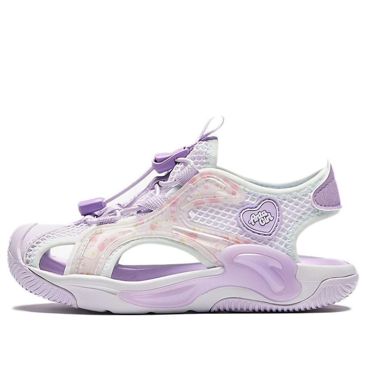 (PS) ANTA Sandals 'White Purple' A322429902-1