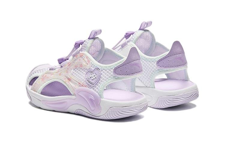 (PS) ANTA Sandals 'White Purple' A322429902-1 - Image 3