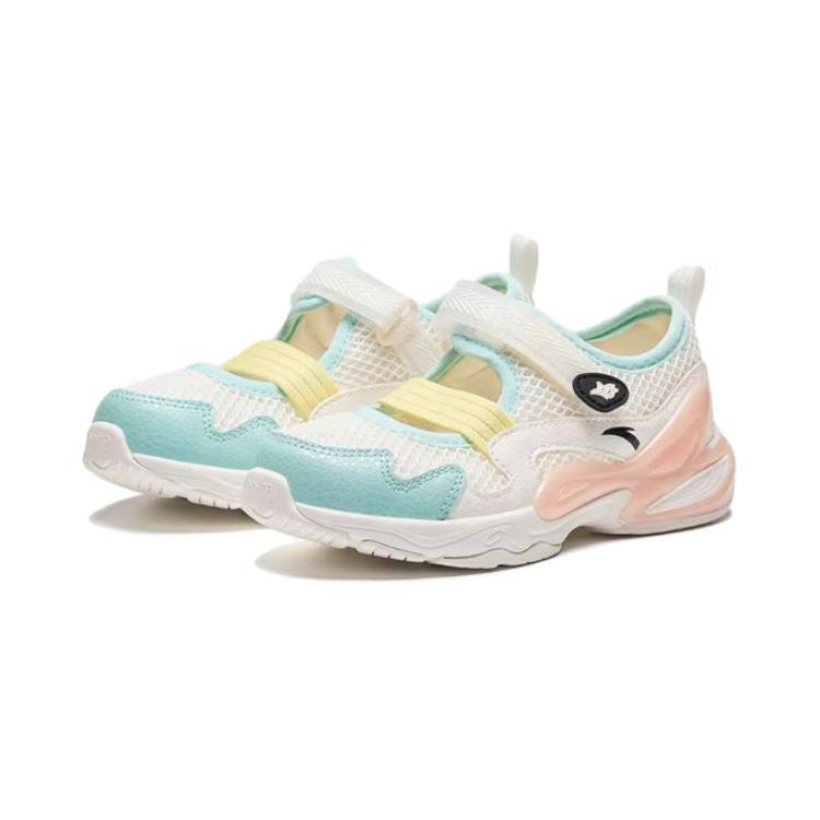 (PS) ANTA Outdoor Sandals 'White Orange Green' A322429931-1 - Image 3